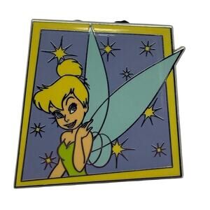 Disney 2011 TinkerBell Selfie Picture Yellow Green Blue Purple Trading Pin